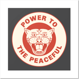 Power To The Peaceful Posters and Art